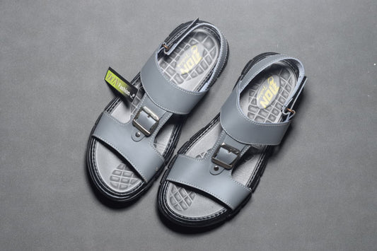 GREY LEATHER EVA INNER SANDALS
