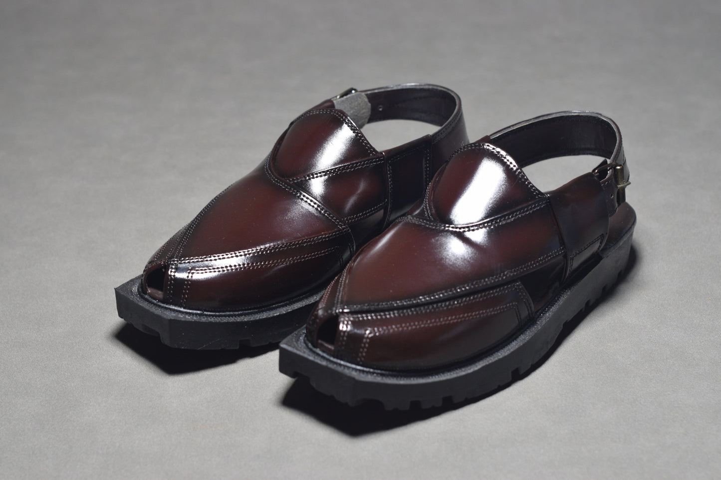 DARK BROWN NAROZI CHAPPAL