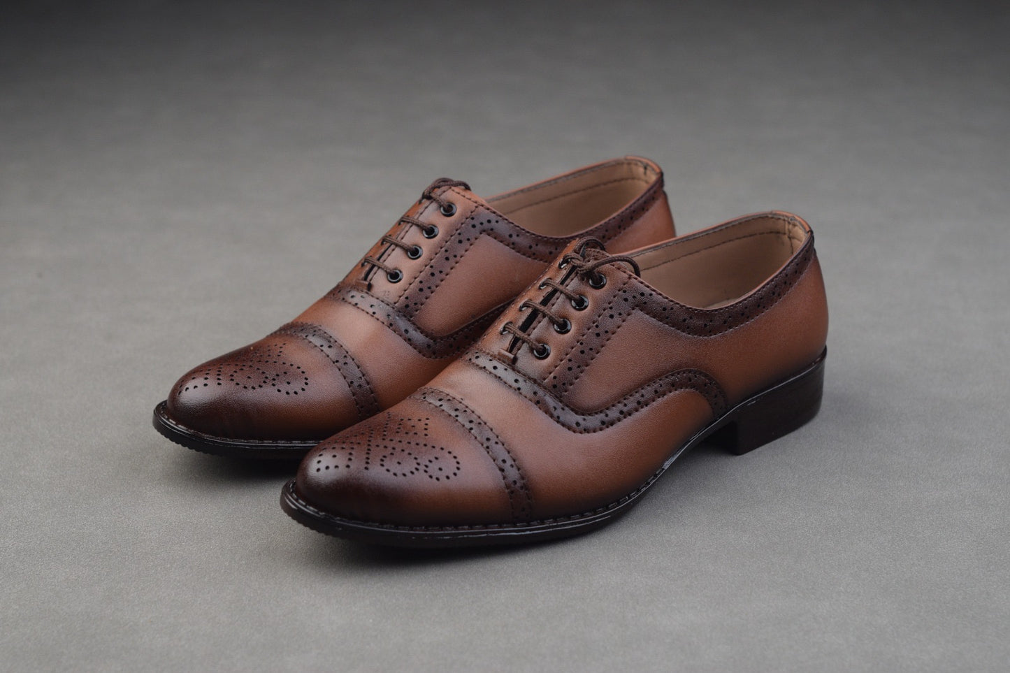 MASTARD LACEUP JOB BROKE SHOE