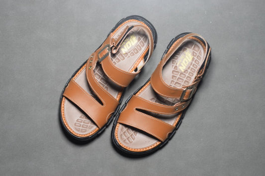MASTARD LEATHER EVA INNER SANDALS