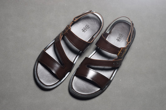 BROWN CHAPATI SANDALS