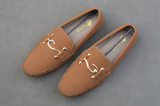 CAMEL SUEDE S CHAIN JELLY SOLE MOZA