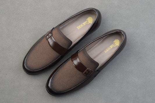 MULTI COLOR SUEDE LOAFERS