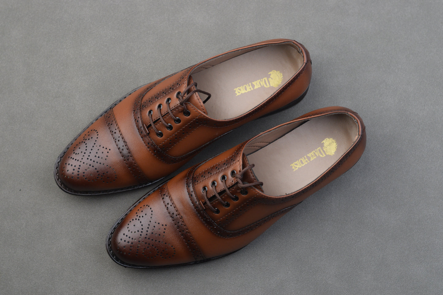 MASTARD LACEUP JOB BROKE SHOE