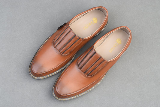 MASTARD STITCH SOLE LOAFER
